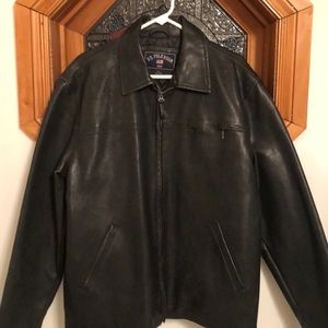 U.S Polo Assn. Leather Jacket (L)